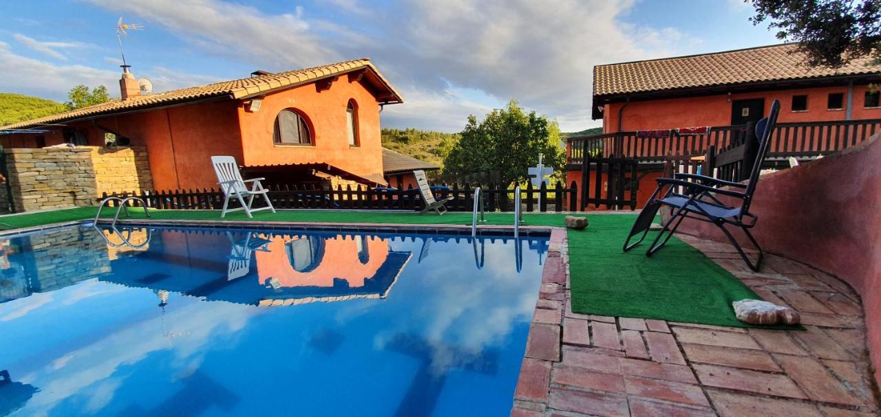 San Martín de Unx Hostal Rural Casa Pedro מראה חיצוני תמונה
